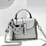 Women Crossbody Shoulder Bags Large Capacity Leather Messenger Bag Female Purse