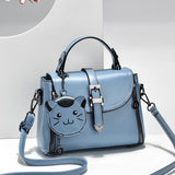 Women Crossbody Shoulder Bags Large Capacity Leather Messenger Bag Female Purse