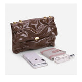 Women Crossbody Side Shoulder Bag Winter Sac Snatched Fine Hardware Shoulder Str