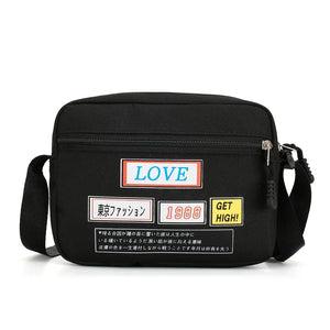 Canvas Crossbody Bag Small Shoulder Bag for Women