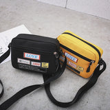 Canvas Crossbody Bag Small Shoulder Bag for Women