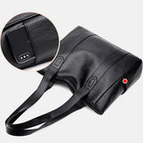 Women Crossbody Tote Bags High Leather Splice Handbag Shoulder Bag