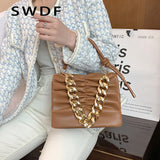 Women Soft Leather Crossbody Bag Green Shoulder Tote Clutch