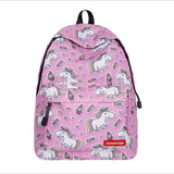Unicorn Backpack Space High Softback Schoolbags Mochila Feminina