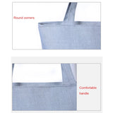 Women Cat Print Canvas Shoulder Bag Zipper Tote Handbag UND