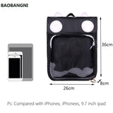 Women ITA Bag with Cat Bagging Backpacks Paws School