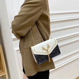 Women Elk Tassel Chain Small Bag Sequin Cross Bag