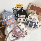 Women Small Backpacks Travel School Bags for Girls Mochila Fena
