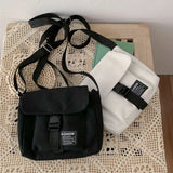 Women Canvas Messenger Bag High Capacity Shoulder Bag