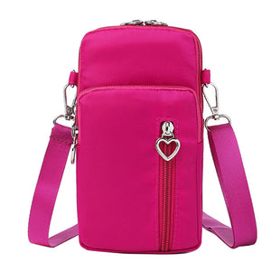 Women Travel Crossbody Bag Adjustable Strap Large Capacity Mini Messenger