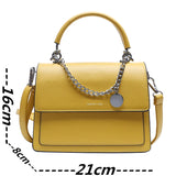 Women PU Large Capacity Shoulder Messenger Bag Female Daily Tote Bag