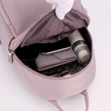 Women Daypack Mini Small Backpack Girls Solid Nylon Back Pack