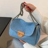 Women Denim Shoulder Bag Canvas Tote Handbags Large Vintage Crossbody Travel