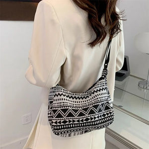 Women Shoulder Bag Vintage Crossbody Bag Large Capacity Handbag