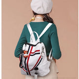 Women Tassel Backpack Youth Travel Female Rucksack School Bag For Teenage Girls