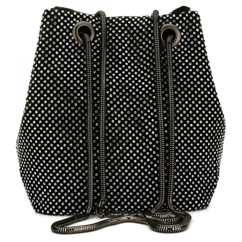 Women Rhinestone Shoulder Bag Diamond Handbag Wedding Clutch Crossbody Purse