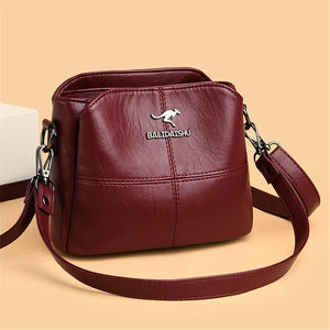 Women Embroidery Tote Bag High Leather Ladies Handbags