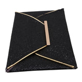 Sparkle Bling Clutch Bag Evening Party Handbag PU Leather Sequin Glitter