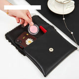 Women Envelope Wallets PU Material Storage Bag