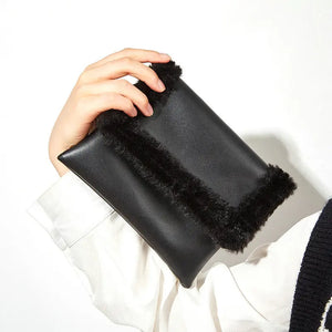 Women Envelope Wallets PU Material Storage Bag