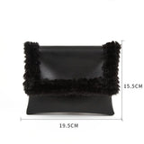 Women Envelope Wallets PU Material Storage Bag