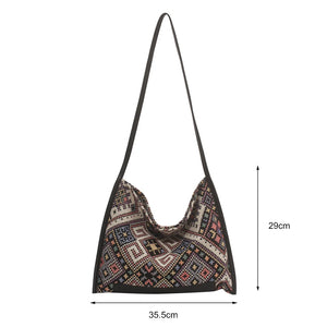Women Ethnic Style Handbags Portable Shoulder Messenger Crossbody Bags