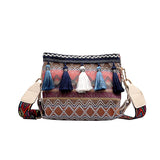Ethnic Style Shoulder Bag with Adjustable Strap Fanny Pack