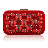 Pink Clutch Crystals Sapphire Diamond Lady Clutch Bag