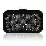 Pink Clutch Crystals Sapphire Diamond Lady Clutch Bag