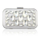 Pink Clutch Crystals Sapphire Diamond Lady Clutch Bag