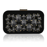 Pink Clutch Crystals Sapphire Diamond Lady Clutch Bag
