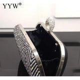 Glitter Party Crossbody Bag Wedding Purse Vintage Clutch