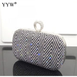 Glitter Party Crossbody Bag Wedding Purse Vintage Clutch