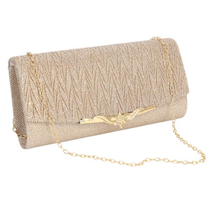 Glitter Evening Bag Party Wedding Clutches Chain Shoulder Bag
