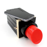 Acrylic Lipstick Shape Evening Clutch Purse Crossbody Handbag