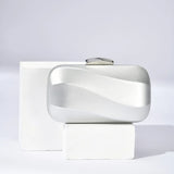 Rhinestone Evening Clutch Bag with Chain Strap for Wedding Party