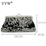 Women Crystal Evening Clutch Bag Wedding Party Banquet Hot Clutches