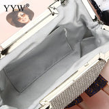 Rhinestone Evening Clutch Bag Wedding Party Handbag