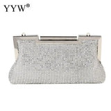 Rhinestone Evening Clutch Bag Wedding Party Handbag