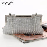 Rhinestone Evening Clutch Bag Wedding Party Handbag