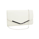 Women Diamond Rhinestone Clutch Crystal Wallet Wedding Party Silver Bag
