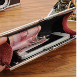 Women Evening Clutch Diamond Sequined Clutch Wedding Party Purse Chain Handbag