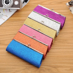 Women Evening Clutch Diamond Sequined Clutch Wedding Party Purse Chain Handbag