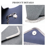 Women Evening Clutch Diamond Rhinestone Crystal Wallet Wedding Purse