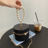 Diamonds Round Ball Shaped Evening Clutch Wedding Purse Chain Shoulder Bag