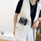 Women Evening Party Diamond Bag Purse PU Leather Crossbody Bags