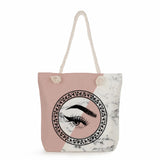 Lovely Sweet Print Women Shoulder Bag High Capacity Tote Bag
