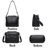 Women High Small Shoulder Bag Handbag Plaid Handbags