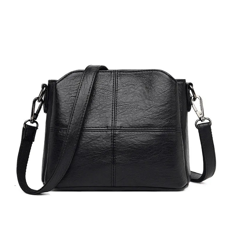 Women High Small Shoulder Bag Handbag Plaid Handbags