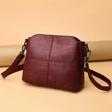 Women High Small Shoulder Bag Handbag Plaid Handbags
